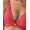 Кружевной бюстгальтер пуш-ап Esotiq 42354 SWEETHEART малиновый, Цвет: малиновый, Размеры: 70B, изображение 8