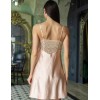 Сорочка из атласа и кружева Mia-Amore CAROL 7380, Цвет: пудровый, Размеры: XL, изображение 2