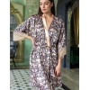 Халат-кимоно из атласа Mia-Amore CAROL 7383, Цвет: мультколор, Размеры: 2XL/3XL