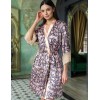 Халат-кимоно из атласа Mia-Amore CAROL 7383, Цвет: мультколор, Размеры: 2XL/3XL, изображение 3