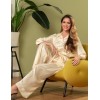 Пижама атласная Mia-Amore ILONA 7546 шампань, Цвет: шампань, Размеры: 2XL, изображение 4