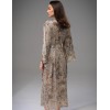 Шёлковый халат женский Mia-Amore LIVIA 4499, Цвет: мультицвет, Размеры: 2XL/3XL, изображение 2