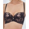 Кружевной бюстгальтер пуш-ап Alles BOUDOIR 01 P-UP black, Цвет: черный, Размеры: 65D