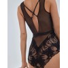 Кружевное боди Alles BOUDOIR Body black, Цвет: черный, Размеры: XL, изображение 2