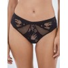 Ажурные трусики бразилиана Alles BOUDOIR Braziliany black, Цвет: черный, Размеры: S