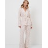Пижама женская с брюками Aruelle FREESIA, Цвет: пудровый, Размеры: S, изображение 2