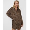 Домашняя рубашка Aruelle KIANNA, Цвет: леопард, Размеры: S
