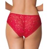 Кружевные трусики слипы MAT HANNAH F-0115-5 Red, Цвет: красный, Размеры: S, изображение 2