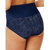 Корректирующие трусы с кружевом Maidenform DM0051 LC синий, Цвет: синий, Размеры: L, изображение 2
