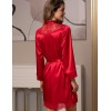 Шёлковый халат-кимоно Mia-Amore BEATRIS 4503, Цвет: красный, Размеры: 2XL/3XL, изображение 2