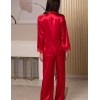 Шёлковый комплект двойка Mia-Amore BEATRIS 4506, Цвет: красный, Размеры: 2XL, изображение 2