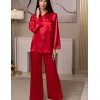 Шёлковый комплект двойка Mia-Amore BEATRIS 4506, Цвет: красный, Размеры: 2XL, изображение 3