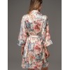 Короткий халат-кимоно Mia-Amore FLORIN 4483, Цвет: мультицвет, Размеры: 4XL/5XL, изображение 2