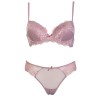 Комплект Sielei FLOWER LACE 76327 балконет + бразилиана malva, Цвет: malva (лиловый), Размеры: 75B, изображение 2