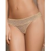 Кружевные трусы стринги Amelie MICROLACE 8028-1 бежевый, Цвет: бежевый, Размеры: XS