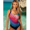 Слитный купальник с уплотненной чашкой Aquarilla 669 LIVORNO, Цвет: мульти, Размеры: 75C