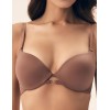 Бюстгальтер с гладкой чашкой пуш-ап Esotiq 42321 INFLUENSA кофейный, Цвет: кофейный, Размеры: 70B