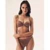 Бюстгальтер с гладкой чашкой пуш-ап Esotiq 42321 INFLUENSA кофейный, Цвет: кофейный, Размеры: 70B, изображение 3