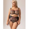 Пояс для чулок Kris Line FLAMENCO suspender, Цвет: черный, Размеры: S, изображение 6