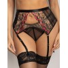 Пояс для чулок Kris Line FLAMENCO suspender, Цвет: черный, Размеры: S