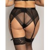 Пояс для чулок Kris Line FLAMENCO suspender, Цвет: черный, Размеры: S, изображение 2