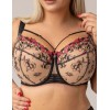 Бюстгальтер с подкроем Kris Line FLAMENCO soft full cup, Цвет: черный, Размеры: 70KK