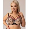 Бюстгальтер с подкроем Kris Line FLAMENCO soft full cup, Цвет: черный, Размеры: 70KK, изображение 4