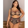 Бюстгальтер с подкроем Kris Line FLAMENCO soft full cup, Цвет: черный, Размеры: 70KK, изображение 6
