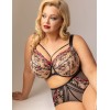 Бюстгальтер с подкроем Kris Line FLAMENCO soft full cup, Цвет: черный, Размеры: 70KK, изображение 8