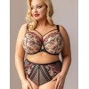 Бюстгальтер с подкроем Kris Line FLAMENCO soft full cup, Цвет: черный, Размеры: 70KK, изображение 9