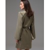 Короткий запашной халат Mia-Amore GENEVIEVA 7563 оливковый, Цвет: оливковый, Размеры: 2XL/3XL, изображение 2