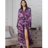 Длинный запашной халат Mia-Amore KAMEYA 4459, Цвет: сливовый, Размеры: 2XL/3XL, изображение 2