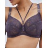 Бюстгальтер кружевной мягкий Alles CHIARA M графит, Цвет: графит, Размеры: 70F