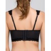 Бюстгальтер бралетт Amelie PLEAT 8143 черный, Цвет: черный, Размеры: 70B, изображение 2