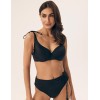 Верх купальника с формованной чашкой Esotiq 42384 ZIBRAZ черный, Цвет: черный, Размеры: 70H/75G, изображение 4