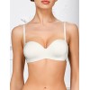 Бескостный бюстгальтер планж пуш-ап Amelie MILLA 2020 молоко new, Цвет: молоко, Размеры: 65B