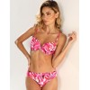 Раздельный купальник формовка + слипы Jolidon FR236i, Цвет: розовый принт, Размеры: 70B