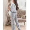 Пижама из тканой вискозы Mia-Amore CAITLYN 5096, Цвет: ментол, Размеры: S, изображение 2