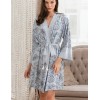 Халат из тканой вискозы Mia-Amore CAITLYN 5093, Цвет: ментол, Размеры: S/M