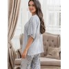 Пижама из тканой вискозы Mia-Amore CAITLYN 5096, Цвет: ментол, Размеры: S, изображение 5