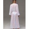 Длинный пляжный халат Mia-Amore SEYCHELLES 5387 белый, Цвет: белый, Размеры: 2XL/3XL, изображение 2