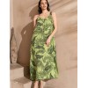 Длинный сарафан из хлопка Mia-Amore TENERIFE 5220 зеленый, Цвет: зеленый, Размеры: L