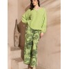 Хлопковый костюм Mia-Amore TENERIFE 5226 зеленый, Цвет: зеленый, Размеры: L, изображение 3
