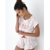 Хлопковая пижама с шортами Sensis JUSTINE, Цвет: белый, Размеры: M