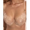 Бюстгальтер кружевной Kinga GLORIA SKIN 1196-SC, Цвет: бежевый, Размеры: 75G