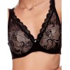 Кружевной бюстгальтер на каркасах Leilieve SAVOIR FAIRE 9400 nero, Цвет: nero (черный), Размеры: 75D