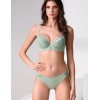 Комплект Lormar SATEN пуш-ап+слипы Sat52059 giada, Цвет: giada (нефритовый), Размеры: 70B, изображение 6
