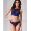 Комплект Lormar YOURBODY холтер+бразилиана You52316 blu lapis, Цвет: blu lapis (синий), Размеры: 80B, изображение 7