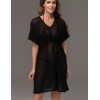 Ажурная туника для пляжа Mia-Amore SEYCHELLES 5384 черный, Цвет: черный, Размеры: S/M