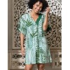 Хлопковая туника с коротким рукавом Mia-Amore SICILIA 5211, Цвет: малахит, Размеры: 4XL/5XL